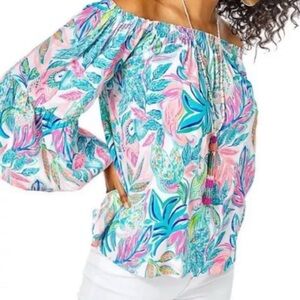 EUC Lilly Pulitzer Nevie top szM